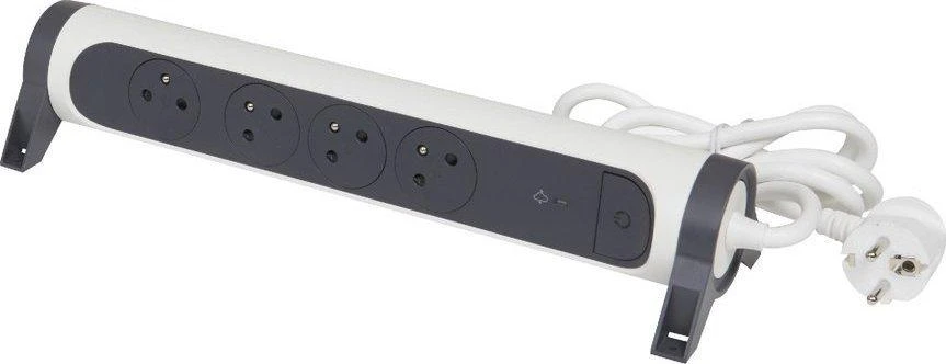 Legrand Prailginimo laidas 4x2PZ 1.5M, balta-juoda