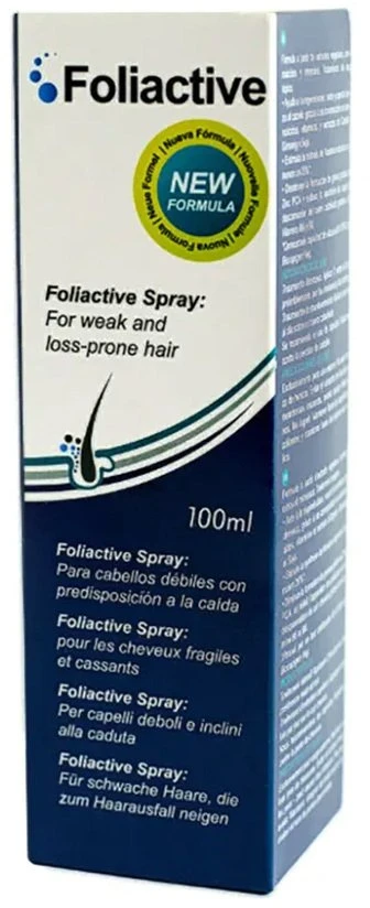 500 Cosmetics, Foliactive, Plaukų lakas Treatment, nuo plaukų slinkimo, 100 ml, unisex