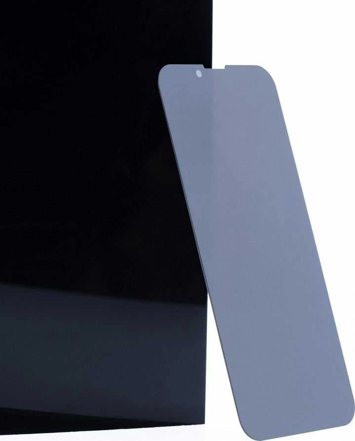 OEM 5D visiškai klijuojamas grūdintas stiklas - iPhone 12 Pro Max (privatumo) juodas