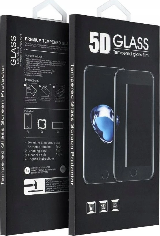 Oem 5D Full Glue Tempered Glass – skirtas iPhone 15 Pro Max (Privatumas) juodas