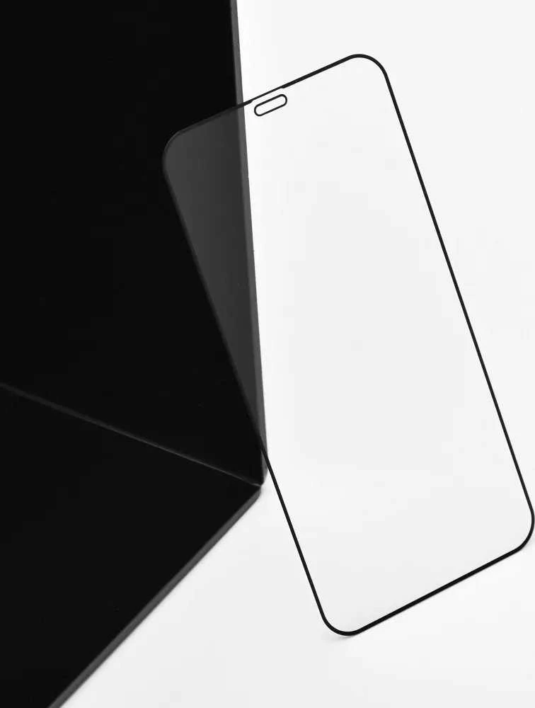 Oem 5D Full Glue Apsauginis stiklas - skirtas Samsung Galaxy A13 4G / A13 5G / A04s juodas