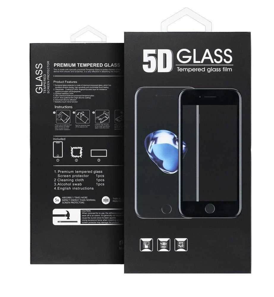 Oem 5D Full Glue Apsauginis stiklas - skirtas Samsung Galaxy S25 Ultra juodas