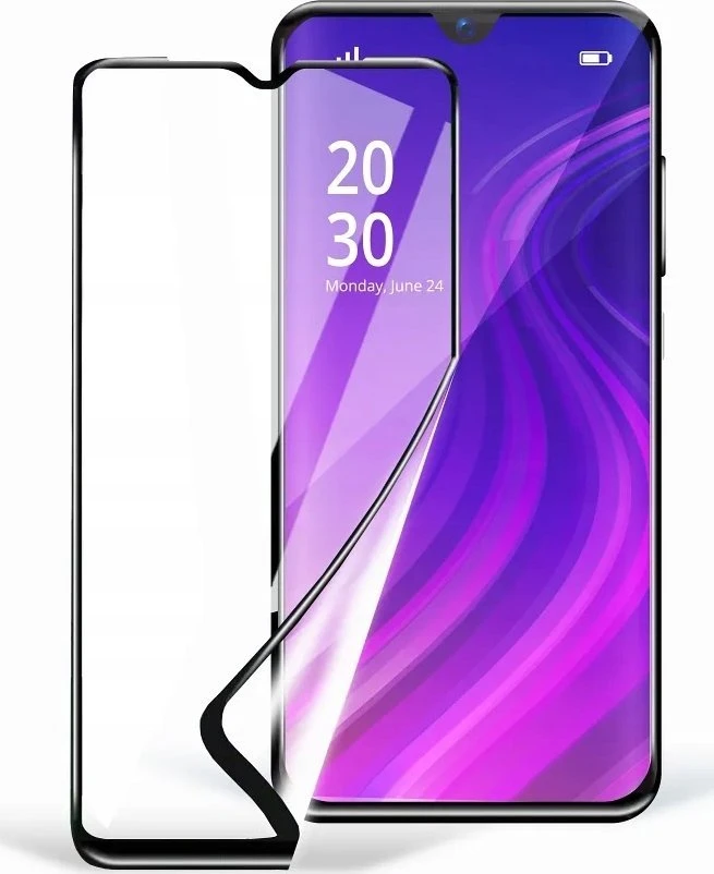 Oem 5D Full Glue Keramikinis stiklas - skirtas Xiaomi Redmi Note 13 5G / Redmi Note 13 Pro 4G juodas