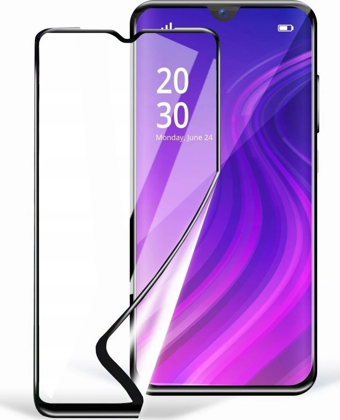 Oem 5D Full Glue Keramikinis stiklas - skirtas Xiaomi Redmi Note 12 Pro / 12 Pro + / 12 Explorer juodas