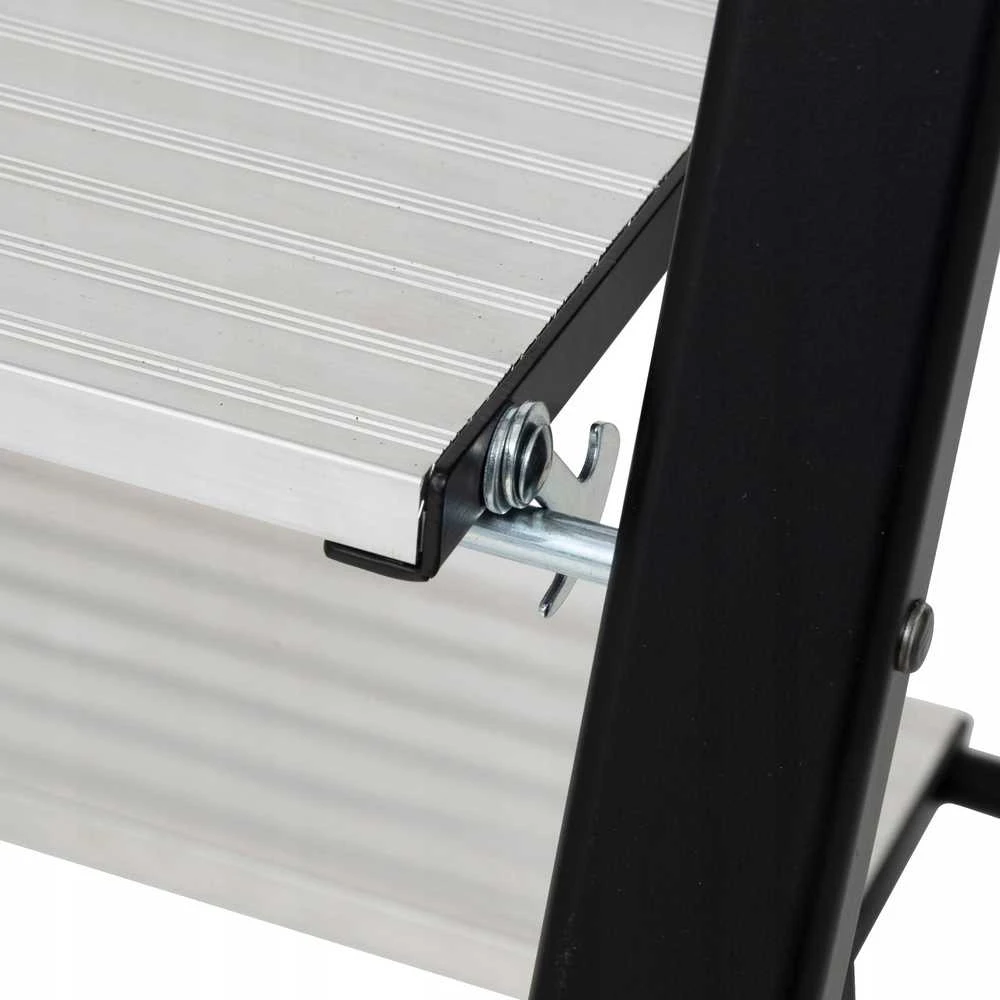 5five Simply Smart 3 pakopų aliuminio kopėčios EASY, aukštis 105 cm