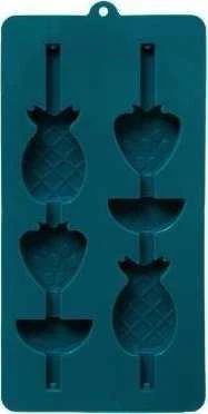 5five Simply Smart 55 FRUIT ledo kubelių padėklai, silikoniniai, 21 x 10,5 cm, 2 vnt., rožinė-jūros žalia