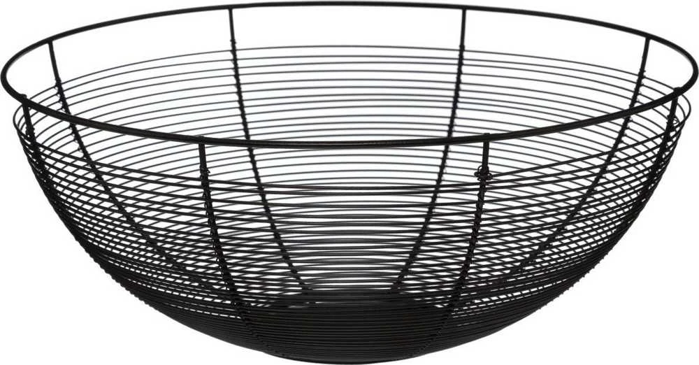 5five Simply Smart 55 Juodas METAL krepšelis 32 cm Lėkštė vaisiams ir daržovėms