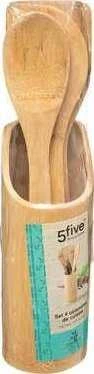 5five Simply Smart Bamboo Bambuko virtuvės reikmenų rinkinys, 5 elementai Secret de Gourmet