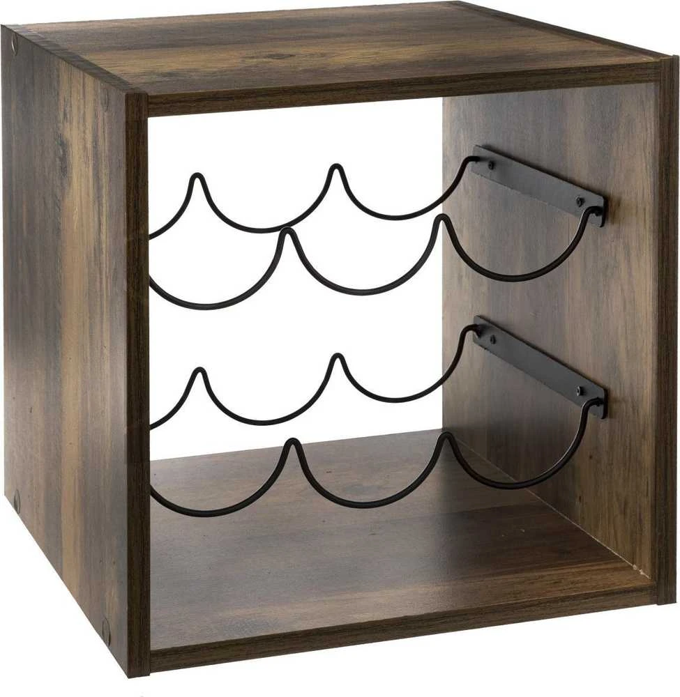 5five Simply Smart Vyno stovas INDUS, 6 buteliai, 31 x 31 cm