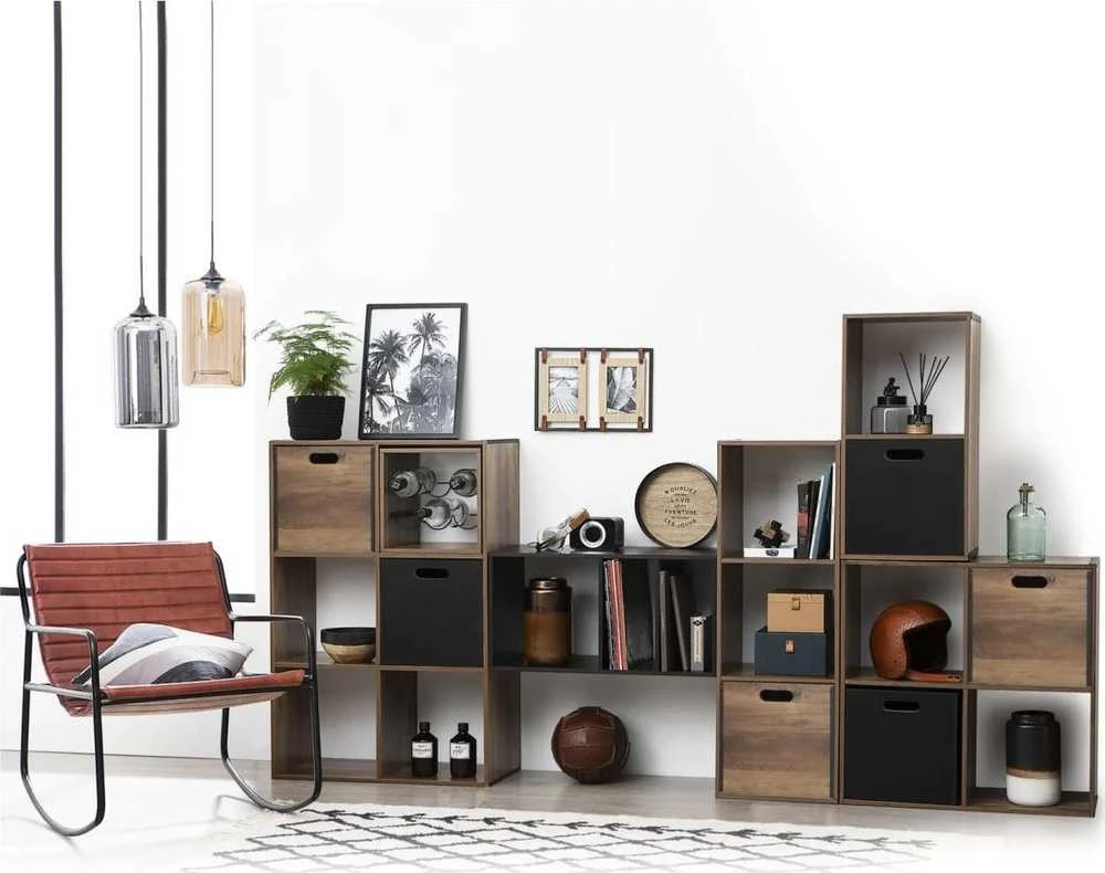 5five Simply Smart Vyno stovas INDUS, 6 buteliai, 31 x 31 cm