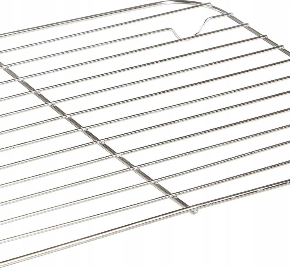 5five Simply Smart Steel Kepimo forma su grotelėmis ir rankenomis, 37 x 29 x 5,5 cm, nerūdijantis plienas