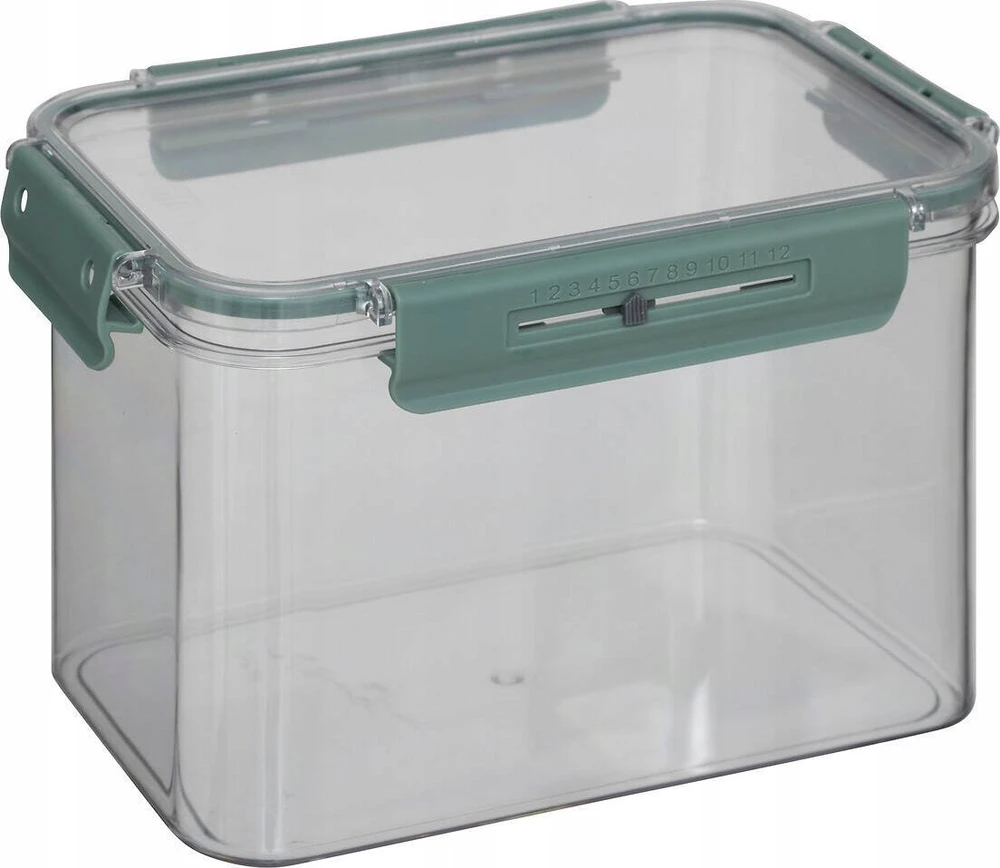 5five Simply Smart Hermetiškas PP NEO maisto indas su datos ekranu, 2500 ml
