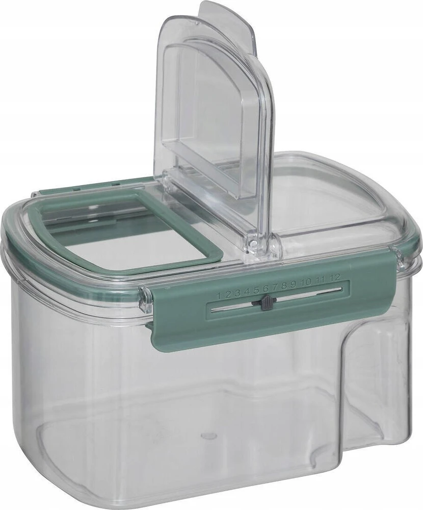 5five Simply Smart Hermetiškas PP NEO maisto indas su datos ekranu, 1500 ml