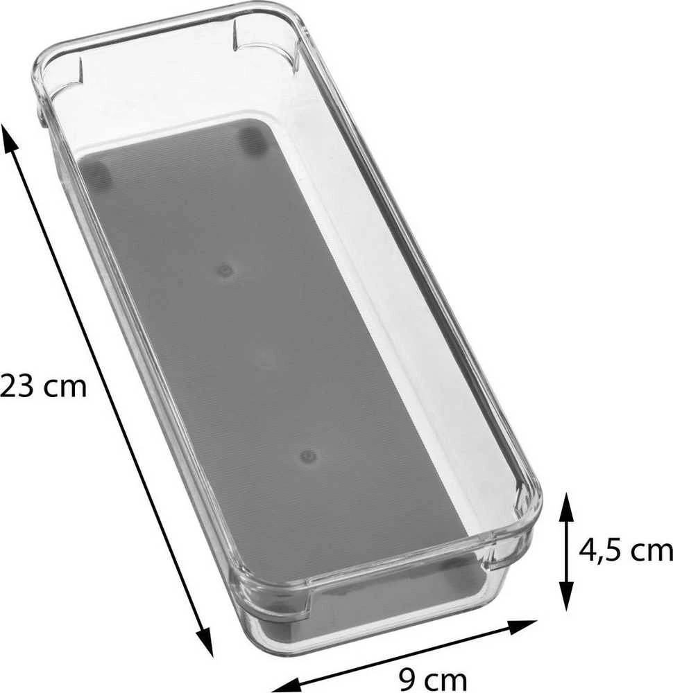 5five Simply Smart Organizatorius stalčiui 23x9 cm, universalus, pilka spalva