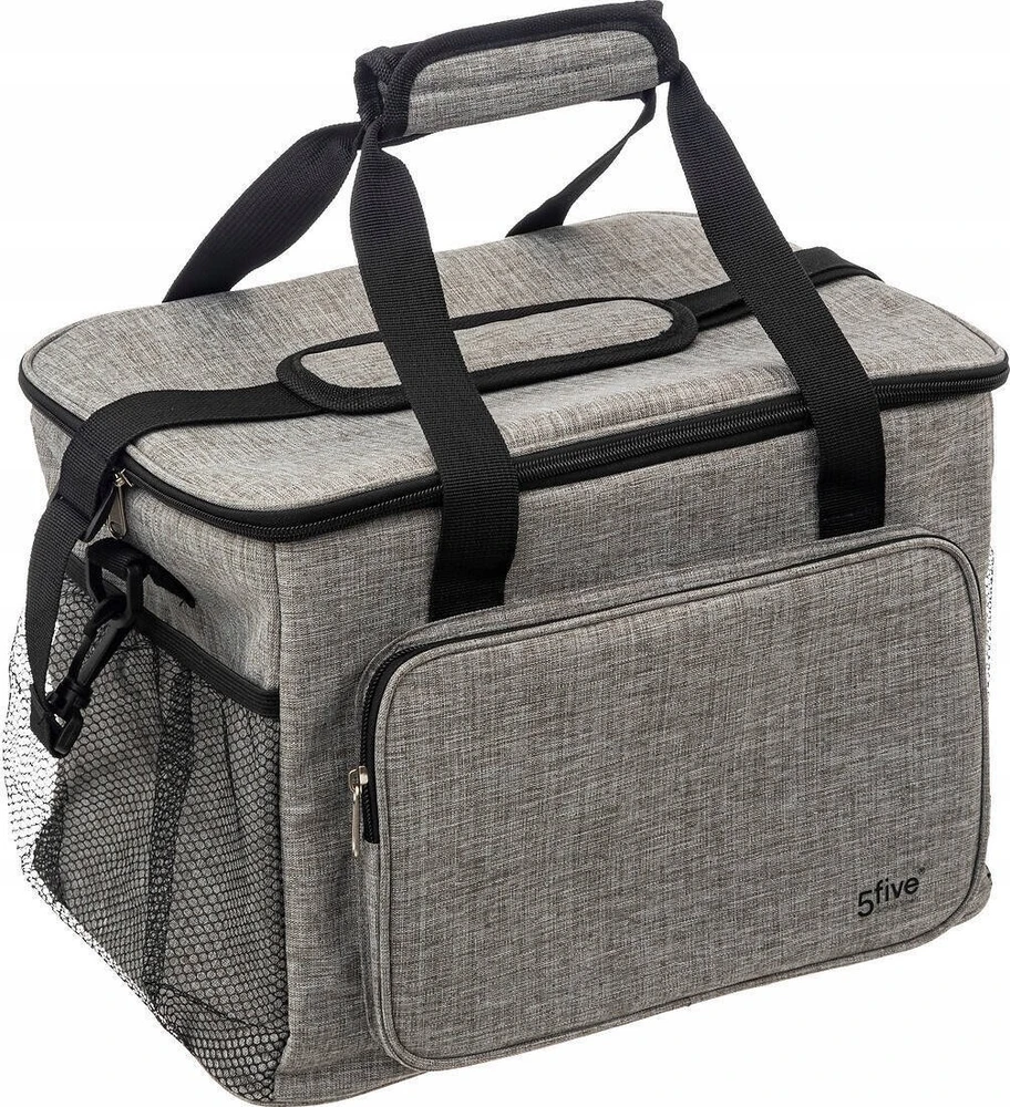 5five Simply Smart Terminis pirkinių krepšys, pilkas, 20 l