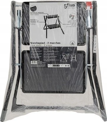 5five Simply Smart Kėdutė-laiptelis 2 pakopos 49,5x48,5x44,5 cm metalinis 5Five 117090