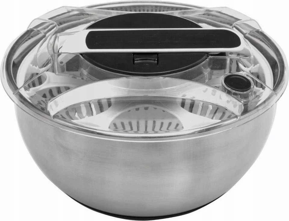 5five Simply Smart Steel Nerūdijantis plienas bowl + lettuce centrifuge 3.5 L