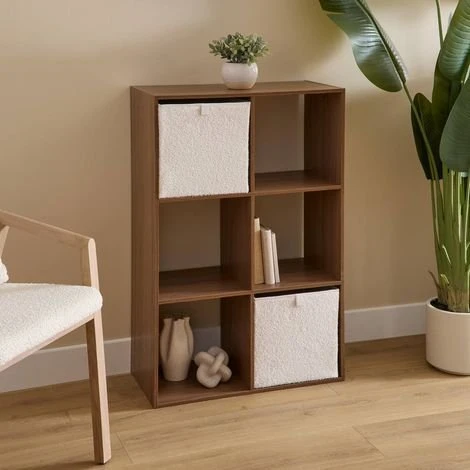 5five Simply Smart 5five Modulinė lentyna su 6 skyriais, 67,5 x 32 x 100,5 cm