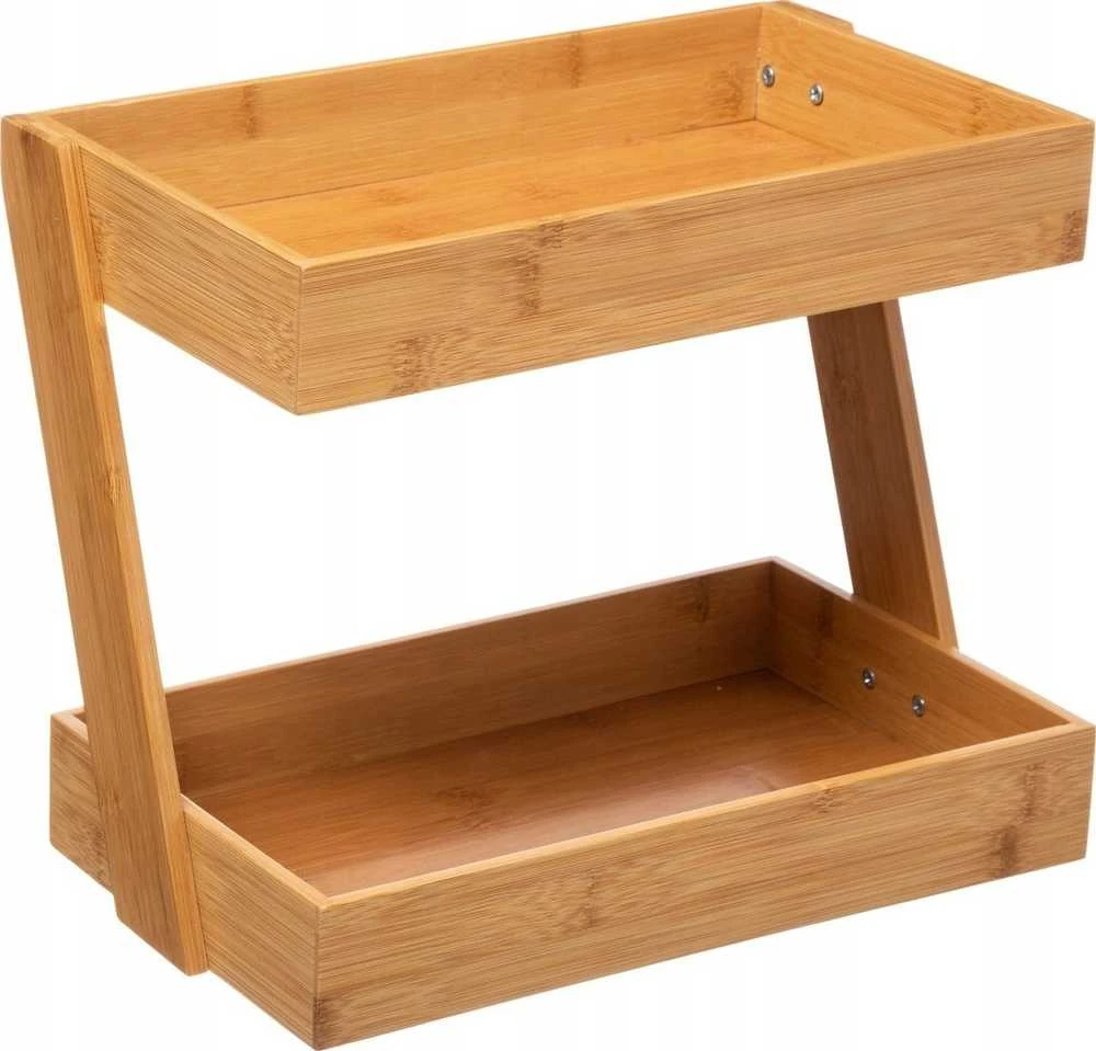 5five Simply Smart Bamboo Bambuko virtuvės organizatorius, 2 lygiai