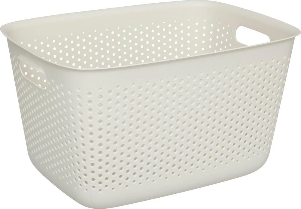 5five Simply Smart SIENNE ažūrinis konteineris, plastikinis, su rankenomis, 17 l