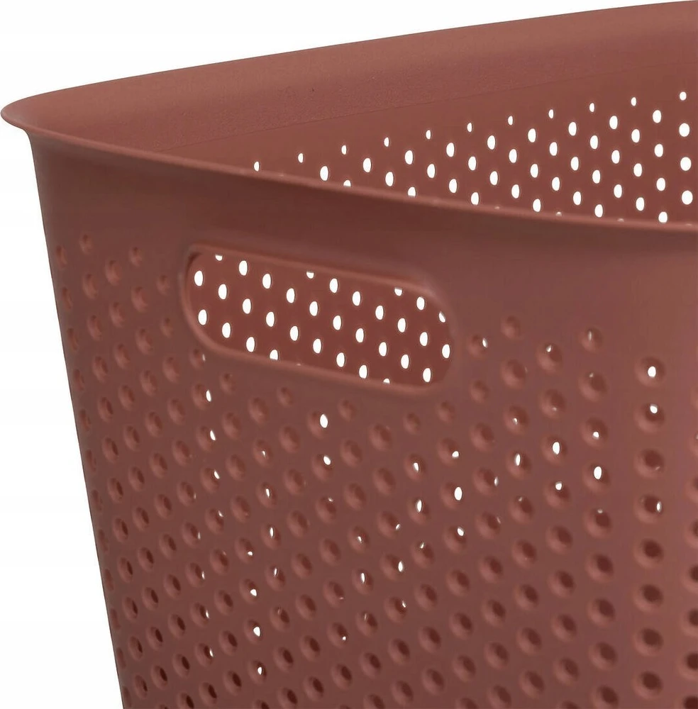 5five Simply Smart SIENNE ažūrinis konteineris, plastikinis, su rankenomis, 17 l