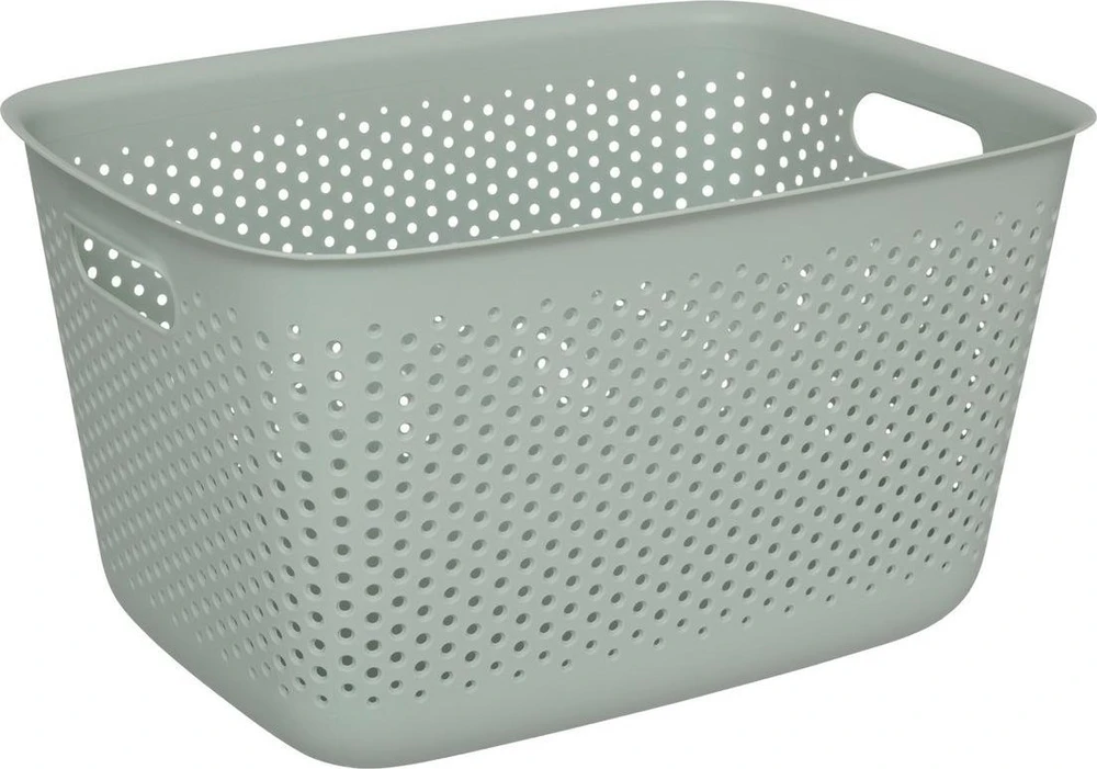 5five Simply Smart SIENNE ažūrinis konteineris, plastikinis, su rankenomis, 17 l