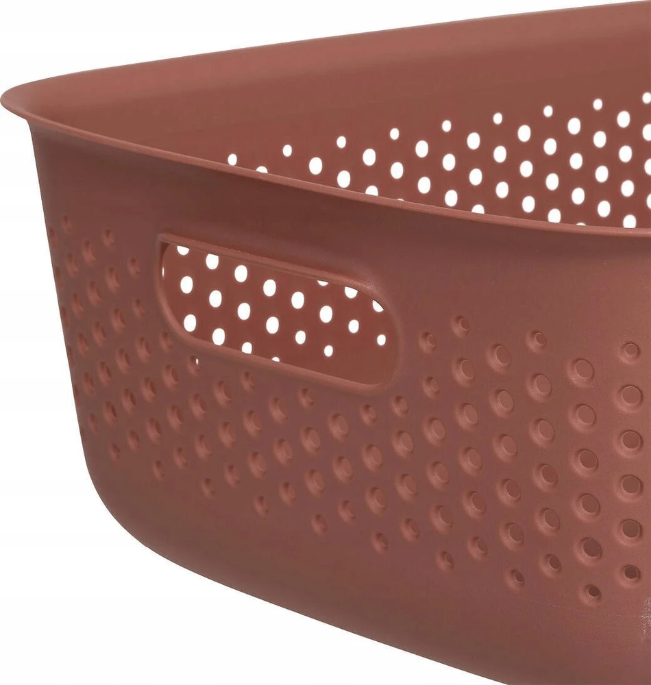 5five Simply Smart SIENNE ažūrinis konteineris, plastikinis, su rankenomis, 10 l