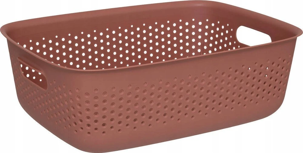 5five Simply Smart SIENNE ažūrinis konteineris, plastikinis, su rankenomis, 10 l