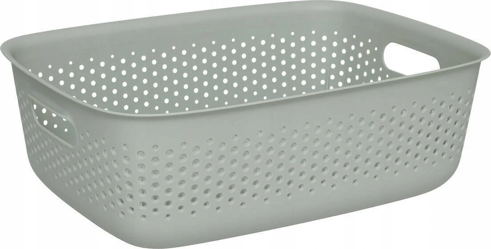5five Simply Smart SIENNE ažūrinis konteineris, plastikinis, su rankenomis, 10 l