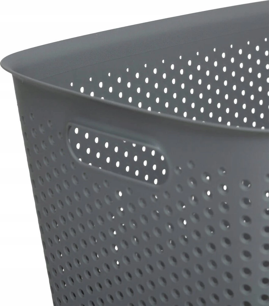 5five Simply Smart SIENNE ažūrinis konteineris, plastikinis, su rankenomis, 17 l