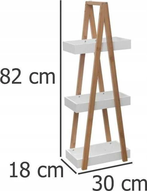 5five Simply Smart Bamboo Vonios lentyna 3 lygių bambuko, vonios kabykla