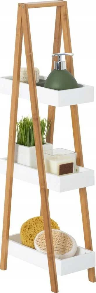5five Simply Smart Bamboo Vonios lentyna 3 lygių bambuko, vonios kabykla