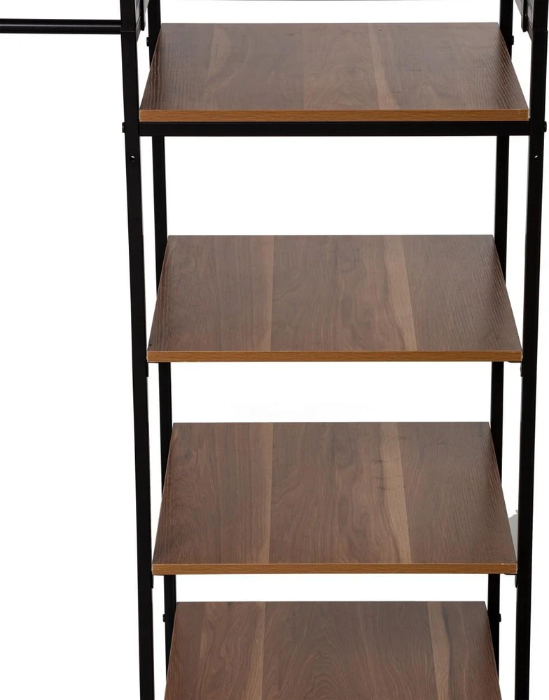 5five Simply Smart Sandėliavimo modulis: 3 stalčiai, 4 lentynos, stulpai, 180x47x198 cm