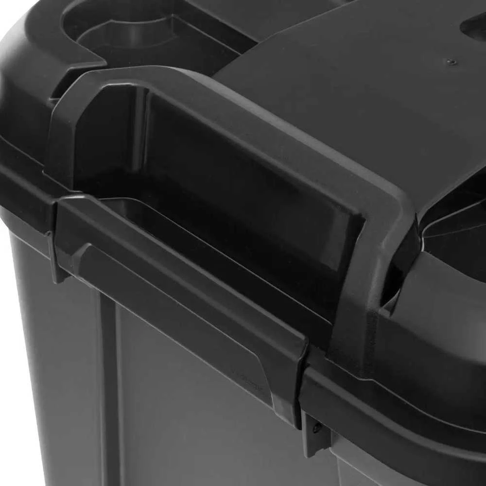 5five Simply Smart Dėžė ant ratų su dangteliu BUNKER+, 80 l