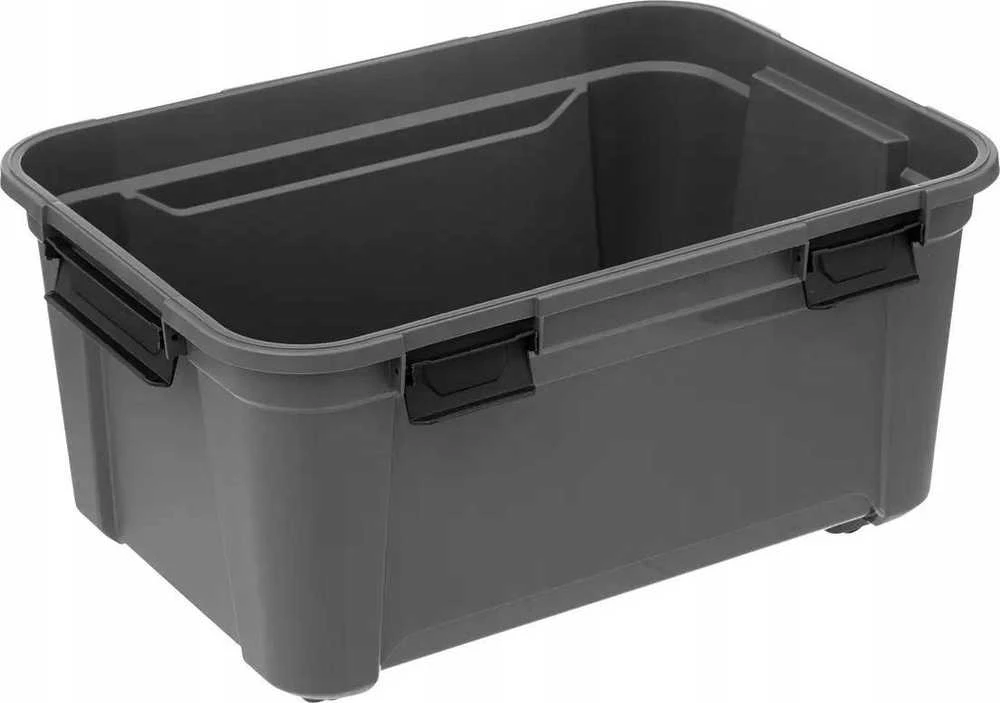 5five Simply Smart Dėžė ant ratų su dangteliu BUNKER+, 80 l