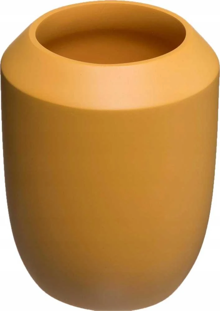 5five Simply Smart Dantų šepetėlio taurė TRIO, Ø 8 cm, geltona