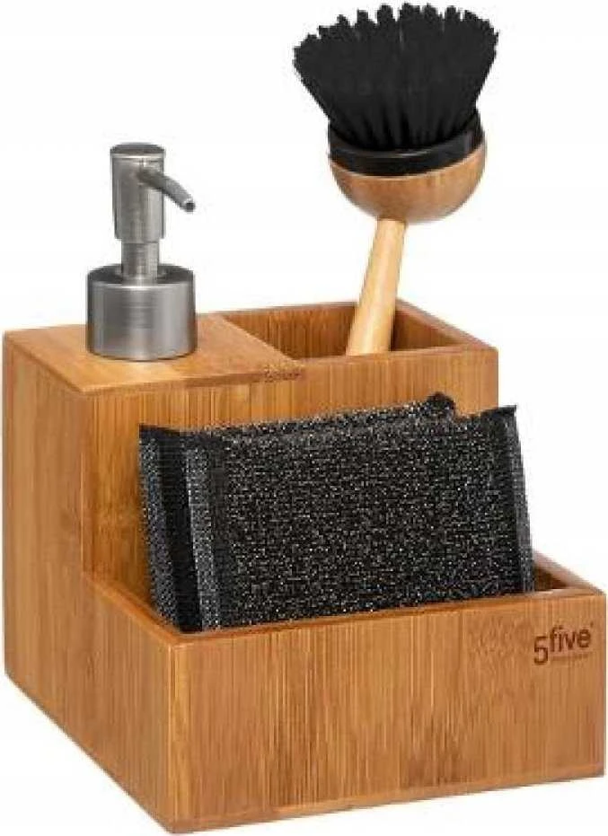 5five Simply Smart Bamboo Indų plovimo priedų rinkinys, bambukas