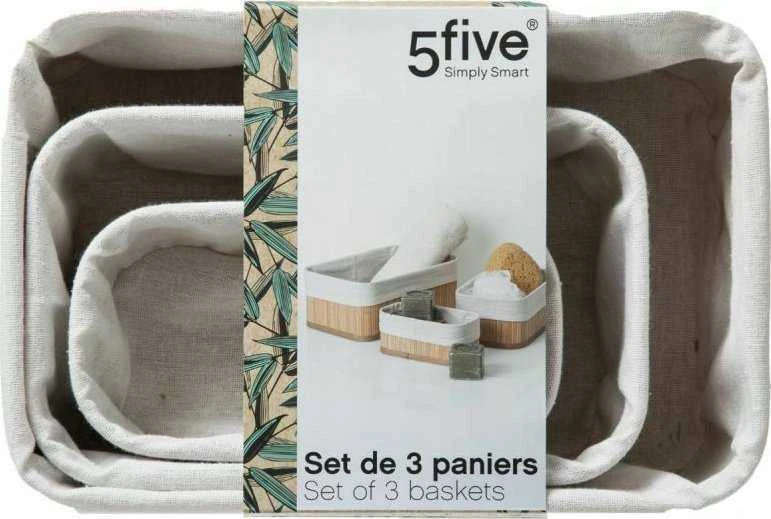 Five_S_Smart Krepšeliai 5FIVE 174509A, 3 vnt.