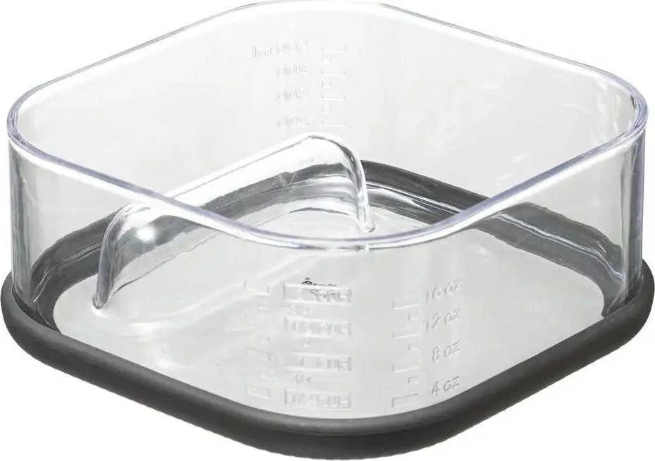 5five Simply Smart Steel Tarka su konteineriu, 2 storio tinkleliai, nerūdijantis plienas
