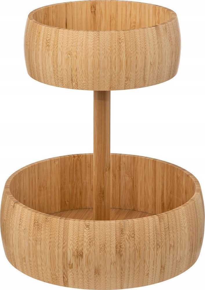 5five Simply Smart Bamboo Vaisių keptuvė, Bambukas, 2 lygiai, Ø 29 cm