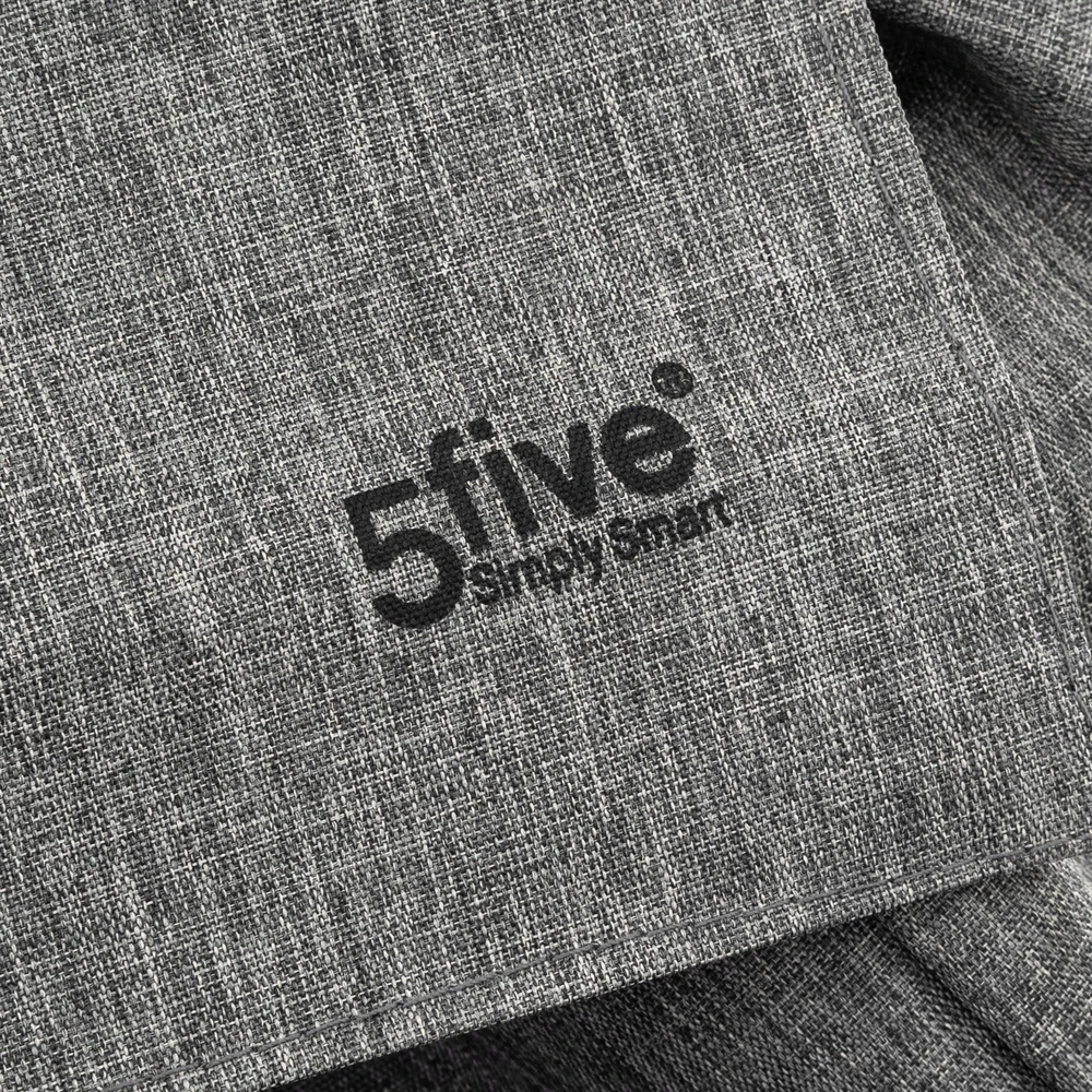 5five Simply Smart Pirkinių vežimėlis ant ratų, pilkas