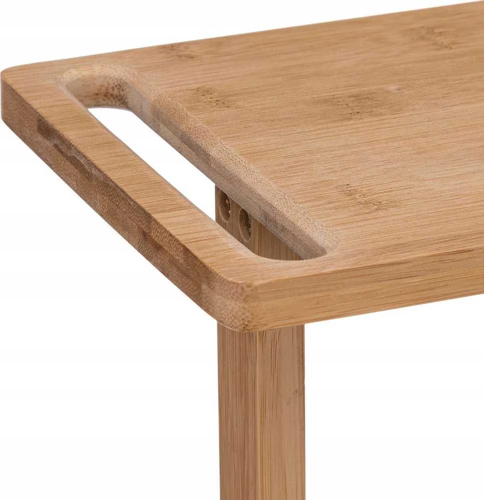 5five Simply Smart Bamboo Siauras vonios stovas ant ratukų, bambukas, 4 lygiai