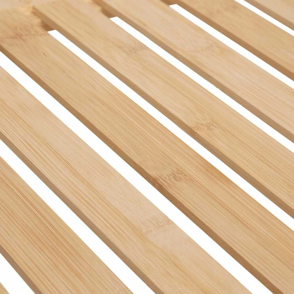 5five Simply Smart Bamboo Bambukinė lentyna su skalbinių krepšeliu TIDY BOX, 72 x 33 x 109 cm