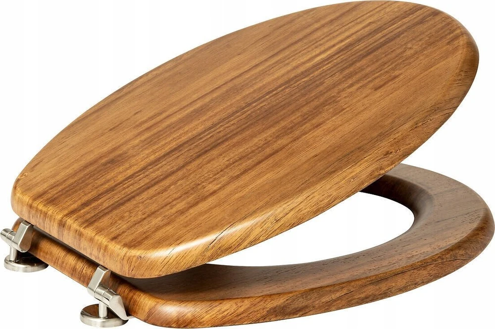 5five Simply Smart ACACIA medinė tualeto sėdynė, 46,5 x 37,3 x 6,4 cm
