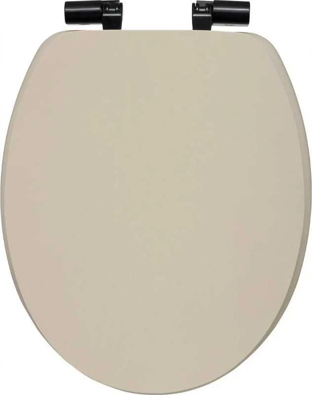 5five Simply Smart ONYX tyliai užsidaranti tualeto sėdynė, 37,5 x 49,9 x 5,2 cm