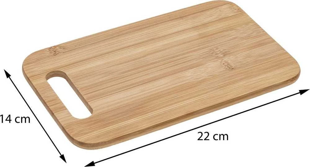 5five Simply Smart PIECES Bambukinės lentos pjaustymui ant metalinio stovo, 4 vnt