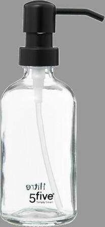 5five Simply Smart Skysto muilo dozatorius, stiklinis, 250 ml
