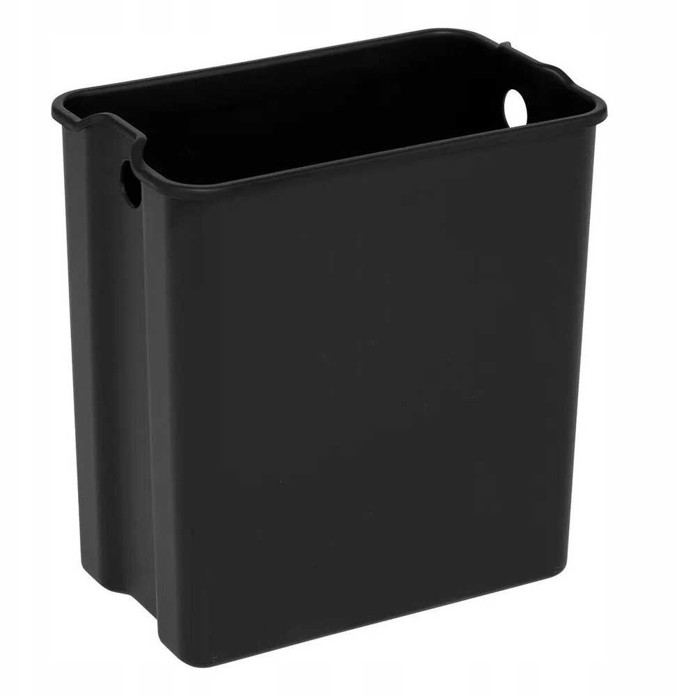 5five Simply Smart Steel ECO bio šiukšliadėžė su nerūdijančio plieno korpusu, 5 l