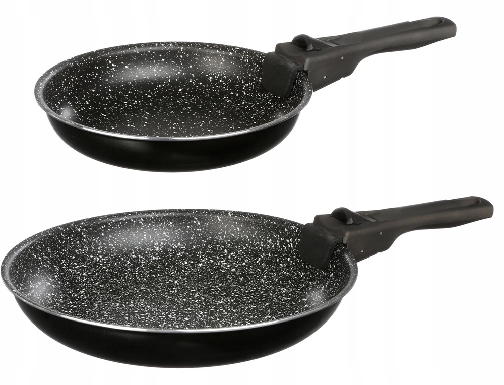 5five Simply Smart Keptuvė 5five Keptuvės su akmens danga ir nuimama rankena, Ø 20 ir 26 cm, 2 vnt.