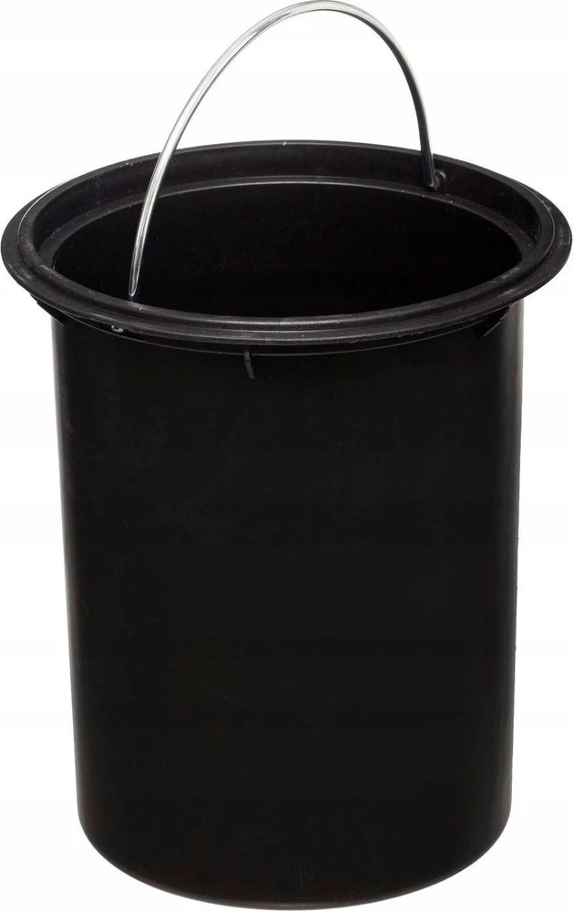5five Simply Smart MODERNĖ vonios šiukšliadėžė su bambuko dangteliu, balta, 3 l